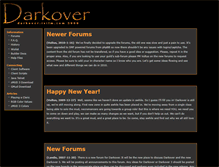 Tablet Screenshot of darkovermud.com